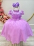 Imagem do Vestido Infantil Lilás Flores