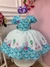 Vestido Infantil Fundo do Mar Luxo C/ Pérolas (3205VZ) na internet