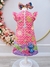 Vestido Infantil Rosa Lilo e Stitch Luxo - Lorhei babys