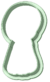 Princesas niñas pack x8 cookie cutters - 3Dgo