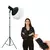 Kit Iluminador Profesional Blanco Cálido/frio/neutro + Softbox 65x55cm + Trípode 2.80m Negro - comprar online