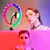 Aro De Leds 36cm Colores Rgb Y Luz Blanca + Trípode 2.10m