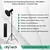 Kit Iluminador Profesional Blanco Cálido/frio/neutro + Softbox 65x55cm + Trípode 2.80m Negro en internet