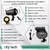 Kit Iluminador Profesional Blanco Cálido/frio/neutro + Softbox 65x55cm + Trípode 2.80m Negro - tienda online