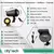 Kit Iluminador Profesional + Softbox 65x55cm + Trípode 2.10m Negro Blanco Cálido/frio/neutro - tienda online
