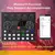 Micrófono Condenser Bm-800 + Tarjeta De Sonido Bluetooth V8s Negro
