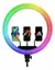 Aro De Luz 45cm RGB Touch Profesional 3 Soportes Celular + Trípode - tienda online