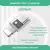 Adaptador Usb Tipo C Hembra Compatible Para Lightning Macho - Citytech