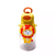 Garrafa Infantil Animais 750ml Squeeze com Canudo e Alça – Cores Sortidas