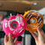 Garrafinha de Água Infantil Donut's 380ml com Canudo e Alça - Cores Sortidas