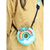 Garrafinha de Água Infantil Donut's 380ml com Canudo e Alça - Cores Sortidas