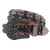 Belt Calaveras Negro con Fucsia 120cm