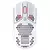 Mouse Gamer Sem Fio HyperX Haste, 16000 DPI, 6 Botões, Branco - 4P5D8AA - loja online