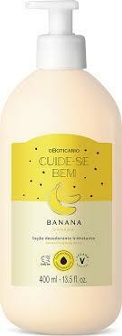 Cuide-se Bem Feira Banana o Boticário - Loção Desodorante Hidratante 400ml na internet