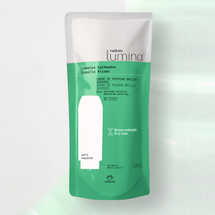 Refil Creme de Pentear Brilho Intenso Cabelos Cacheados Lumina 300 ml na internet