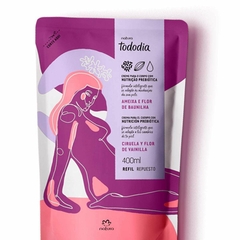 Refil Creme Desodorante Nutritivo Para o Corpo Tododia Ameixa e Flor de Baunilha 400 ml na internet