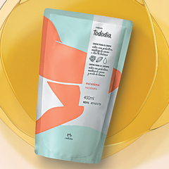 Refil Creme Desodorante Nutritivo Corporal Tododia Macadâmia 400 ml
