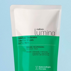 Refil Máscara Recuperadora para Cabelos Cacheados Lumina 250 ml na internet