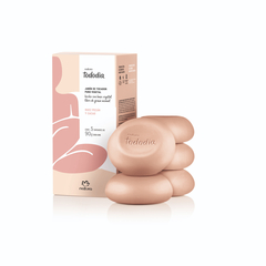 Sabonete em Barra Puro Vegetal Tododia Noz Pecã e Cacau 5 un de 90 g cada - comprar online
