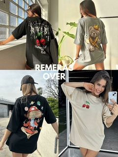Pack x 4u de Remeras Oversize Premium
