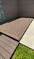 DECK DE WPC. CON CLIPS. Para colocar sobre tierra - tienda online