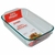 PYREX - FUENTE RECTANGULAR DEEP C/TAPA ROJA 4.7L (6050366) - comprar online