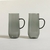 SET X 2 MUGS NET GREY (0435053.S)