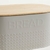 LATA OVAL TAPA BAMBOO GREY BREAD (0117D03) en internet