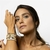 BRACELETE COM CRISTAL LAVANDA na internet