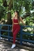Top Essência Vinho - Marô Fitwear