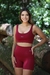 Shorts Vibração Vinho - Marô Fitwear