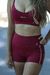 Shorts Alma livre Vinho - comprar online