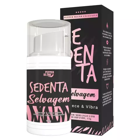 Gel Comestível Sedenta Selvagem 15g - Pepper Blend