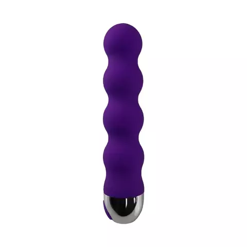 Vibrador Ponto G Aveludado Roxo