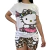 Pijama Corta Hello Kitty Print - tienda online