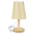Abajur De Madeira Luminária De Mesa Decorativa Quarto / 032 na internet