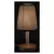 Abajur De Madeira Luminária De Mesa Decorativa Quarto / 032