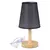 Abajur De Madeira Luminária De Mesa Decorativa Quarto / 032 - loja online