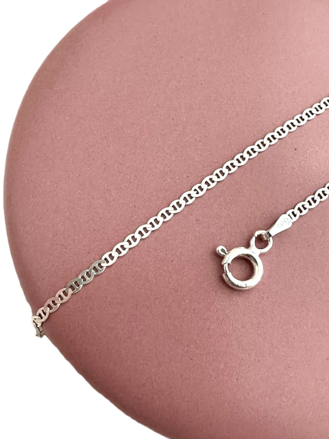 Corrente Gucci 50cm - Prata 925 - comprar online