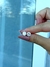 Brinco Ponto de Luz Redondo com Zircônia Cravejada Cristal 8mm - Prata 925 - ZYA Joias