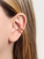 Piercing Fake de Bolinhas Duplo - Banho de Ouro ou Ródio
