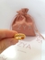 Anel Mini Bolinhas - Banho de Ouro
