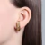 Brinco Ear Hook 4 Linhas - Banho de Ouro na internet