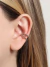 Piercing Fake de Bolinhas Duplo - Banho de Ouro ou Ródio - comprar online