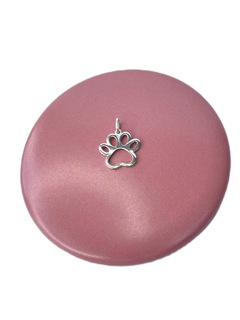 Pingente Patinha Dog - Prata 925