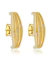 Brinco Ear Hook 4 Linhas - Banho de Ouro - comprar online