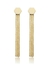 Brinco Fita Laminada - Banho de Ouro - comprar online