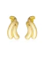 Brinco Aspas Agarrado - Banho de Ouro - comprar online