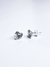 Brinco Ponto De Luz Coração com Zircônia Cravejada Cristal 8mm - Prata 925