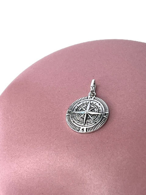 Pingente Rosa dos Ventos - Prata 925